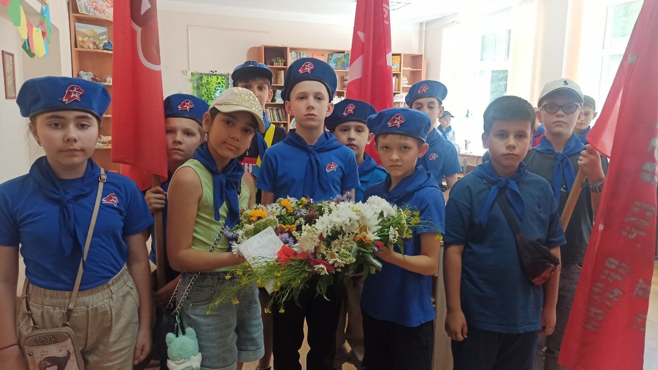 Памятные мероприятия в пришкольном лагере.